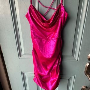 Hot Pink Formal Dress